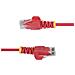 Cavo Ethernet CAT6 Rosso da 7m; Patch UTP con Plug RJ45 Antigroviglio e Rilievi di Trazione, Cavo Lan Slim in Rame Puro 28AWG, Sottoposto a test Fluke - Foto miniatura 4
