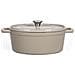 Casseruola Ovale In Ghisa 29cm Beige - Mep129g - Foto miniatura 2