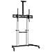 462563 Supporto TV a parete 2,54 m (100") Nero, Argento - Foto miniatura 6