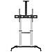 462563 Supporto TV a parete 2,54 m (100") Nero, Argento - Foto miniatura 11
