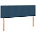 Letto con contenitore e materasso con testiera Blu 140 x 190 cm - Foto miniatura 9