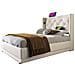 Letto Con Testiera Capitonné, Ricarica Usb E Illuminazione Led - Foto miniatura 1