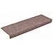 Tappetini per scale autoadesivi 20 pz 65x21x4 cm Crema Bordo rettangolare - Foto miniatura 3