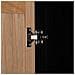 Armadio A 1 Anta In Legno E Metallo, 40,5x37x139,5h Cm - Foto miniatura 7