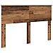 Struttura del letto con testiera Legno vecchio 140 x 190 cm - Foto miniatura 6