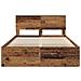 Struttura del letto con testiera Legno vecchio 140 x 190 cm - Foto miniatura 7