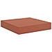 Scaffale da parete 2 pcs Rosso 23 x 23,5 x 4 cm - Foto miniatura 5