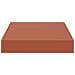 Scaffale da parete 2 pcs Rosso 23 x 23,5 x 4 cm - Foto miniatura 6