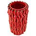 Vaso Chili Rosso In Resina A Grappolo Di Peperoncini 20x34 Cm - Foto miniatura 2