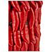 Vaso Chili Rosso In Resina A Grappolo Di Peperoncini 20x34 Cm - Foto miniatura 5
