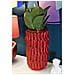 Vaso Decorativo Peperoncini-rosso-poliresina-20x20x34 Cm - Foto miniatura 6