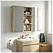 Armadio da bagno a muro Rovere Sonoma 30 x 14 x 70 cm - Foto miniatura 5