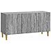Mobile TV 99 x 34,5 x 50 cm Sonoma grigio Legno ingegnerizzato - Foto miniatura 1