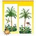 2 Decorazioni Murali Con Palme Taglia Unica - Foto miniatura 1