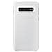 EF-VG973LWEGWW Leather Cover VG973LWE Galaxy S10 White - Foto miniatura 3
