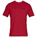 Sportstyle Left Chest Tee 1326799-600, Uomo, Rosso, Maglietta, Numero: M - Foto miniatura 1