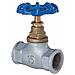 12 Pollici Bsp Inline Diretto Run Cast Iron Valvola A Vite Valvola Di Flusso D'acqua - Foto miniatura 1