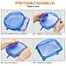 Coperchi In Silicone Stretch, 12 Pack Coperchio In Silicone Riutilizzabile Per Alimenti, Espandibile Coperchio Per Diversi Contenitori Ciotole, Piatti, Tazza, Sicuri In Microonde E Congelatore - Foto miniatura 2