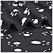 6 X Coperta Del Cane Del Gatto Cuscino Cucciolo Gattino Di Sonno Stuoia Del Rilievo Dellanimale Domestico Lavabile Morbido Caldo Fluffy Coperte In Pile Black75 75cm - Foto miniatura 2