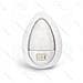 Luce Notturna Led 1w 30 Lumen Con Interruttore On-off Mod. Cerchio 6500k Luce Bianca Spina Italiana - L62w67h108mm - Foto miniatura 2