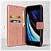 Custodia Portafoglio Iphone 7 / 8 / Se 2020, Supporto Mandala A Fiori Rosa Gold - Foto miniatura 7
