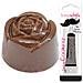 Stampo Rigido Per Cioccolato Rose + Penna Per Glassa Nera - Foto miniatura 1
