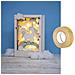 Cornice Decorativa In Legno Con Modello 3d 20 X 30 X 6,5 Cm Unicorno + Washi Tape Dorato 5 M - Foto miniatura 1