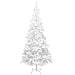 Albero Natale Artificiale LED e Palline Verde L 240 cm Bianco - Foto miniatura 3