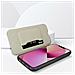 Custodia Iphone 13 Vera Pelle Porta-carte Supporto Video Nera - Foto miniatura 4