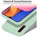 Custodia Compatibile Con Samsung Galaxy A20s In Liquid Verde Chiaro - Coperchio Protettivo In Silicone Tpu Flessibile - Foto miniatura 5
