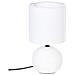 Boule Blanco Lampada In Ceramica, 25 Cm, Colore Bianco - Foto miniatura 4