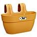 Vaso Da Fiori - Vibia Campana Easy Hanger Medium - Giallo Miele - Balcone Esterno - L 24,1 X P 36 X H 26,5 Cm - Foto miniatura 1