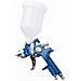 Pistola Aerografo Verniciatura Ugello 1.4 Mm Con Serbatoio Superiore - Foto miniatura 3