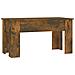 Tavolino Da Salotto Rovere Fumo 101x49x52 Cm Legno Multistrato - Foto miniatura 3