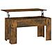 Tavolino Da Salotto Rovere Fumo 101x49x52 Cm Legno Multistrato - Foto miniatura 1
