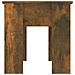 Tavolino Da Salotto Rovere Fumo 101x49x52 Cm Legno Multistrato - Foto miniatura 7