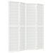 Divisorio Pieghevole 4 Pannelli Stile Giapponese 160x170 Bianco - Foto miniatura 2