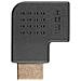 Adattatore Angolato A Sinistra Da Hdmi Maschio A Hdmi Femmina - Foto miniatura 2