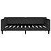 Divano Letto Con Materasso Nero 90x190 Cm In Tessuto - Foto miniatura 9