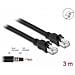 Cavo Di Rete Rj45 Cat. 6a F /utp Con Rivestimento Interno In Metallo Da 3 M - Foto miniatura 2