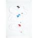 Sportswear Everyday Essential No-show Socks 3 Pairs Dx5075-911, Unisex, Bianca, L - Foto miniatura 2