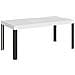 Tavolo Allungabile 90x180/284 Cm Linea Telaio Antracite - Bianco Frassino - Foto miniatura 6