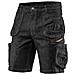 Pantaloncini Da Lavoro Denim, Neri, Taglia S - Foto miniatura 1