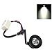 Faretto Led 1w A Incasso Mini Punto Luce Naturale 4000 K Bordo Nero - Foto miniatura 1