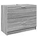 Mobile Lavabo Grigio Sonoma 78x37x59 Cm In Truciolare - Foto miniatura 2