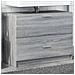 Mobile Lavabo Grigio Sonoma 78x37x59 Cm In Truciolare - Foto miniatura 1