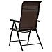 Sedie Pieghevoli da Giardino 4 pz Marroni in Polyrattan - Foto miniatura 10