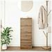 Credenza Rovere Artigianale 37,5x35x99 cm in Legno Multistrato - Foto miniatura 9