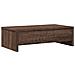 Supporto Monitor Con Cassetti Marrone 50x27x15 Cm In Truciolato - Foto miniatura 2
