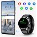 Smartwatch P50 Con Pompa D'aria E Pallone Per Il Test Della Pressione Sanguigna Reale. Termometro Corporeo, Frequenza Respiratoria. - Foto miniatura 6